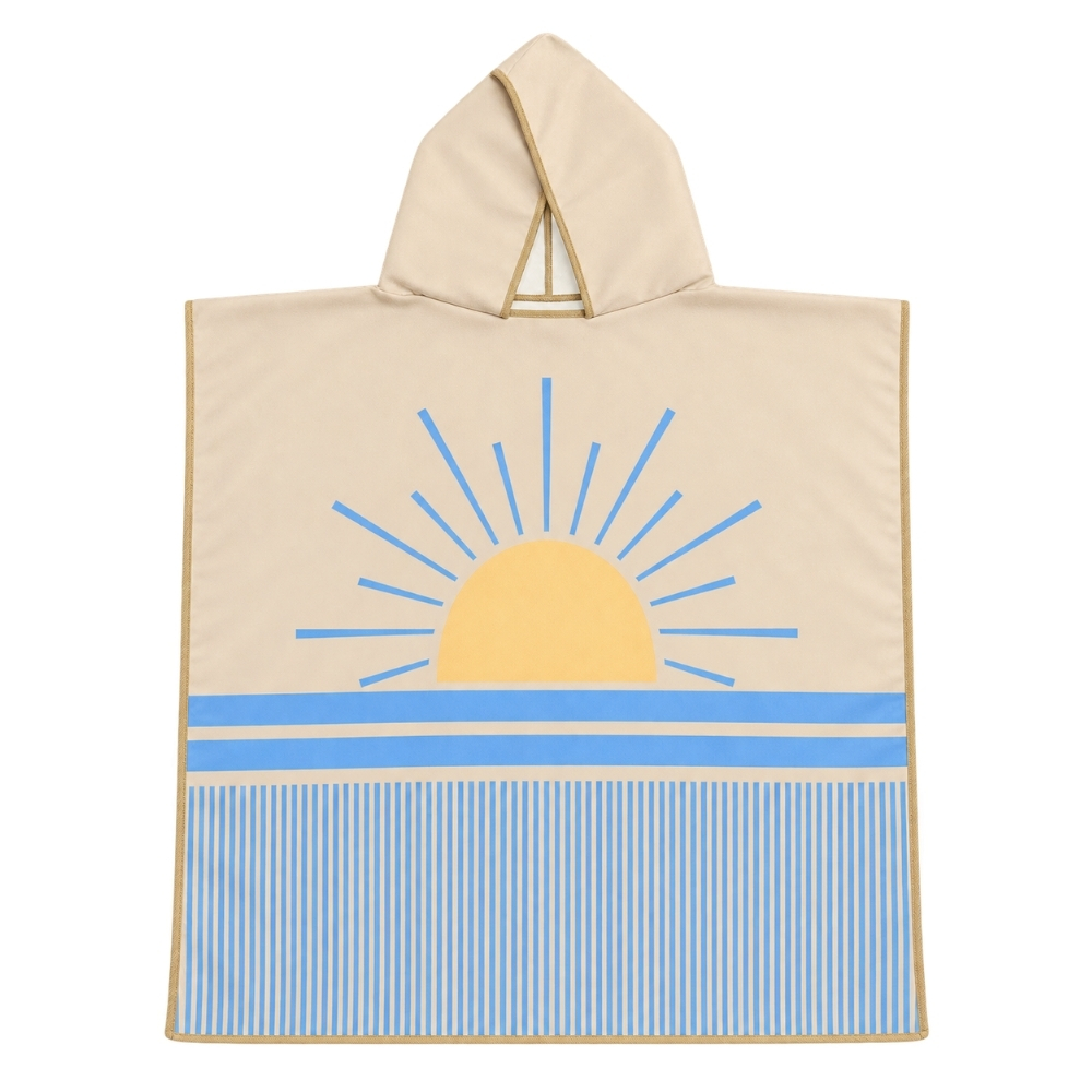 Image Poncho pour enfants – Lever du Soleil
